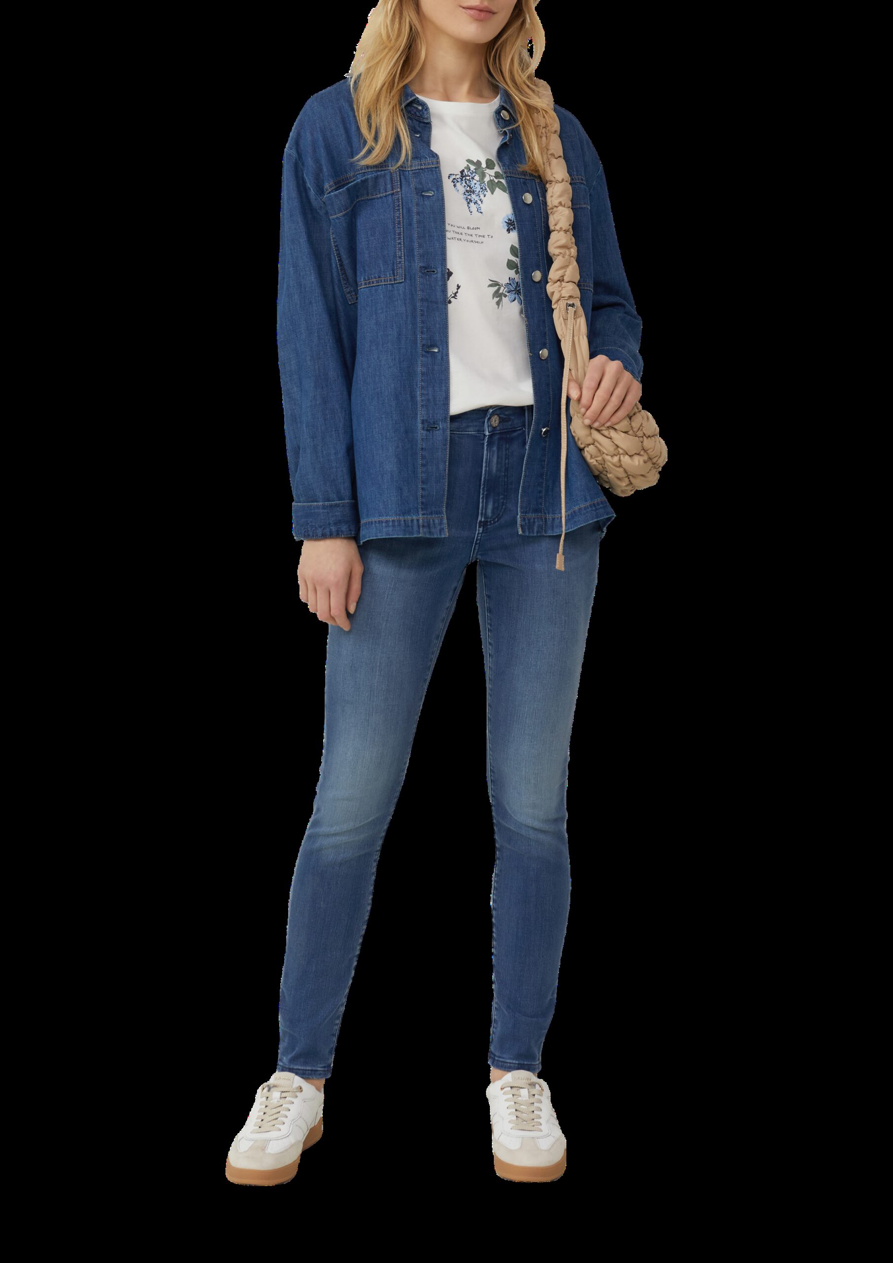 Jeans Izabell / Skinny Fit / Mid Rise / Skinny Leg