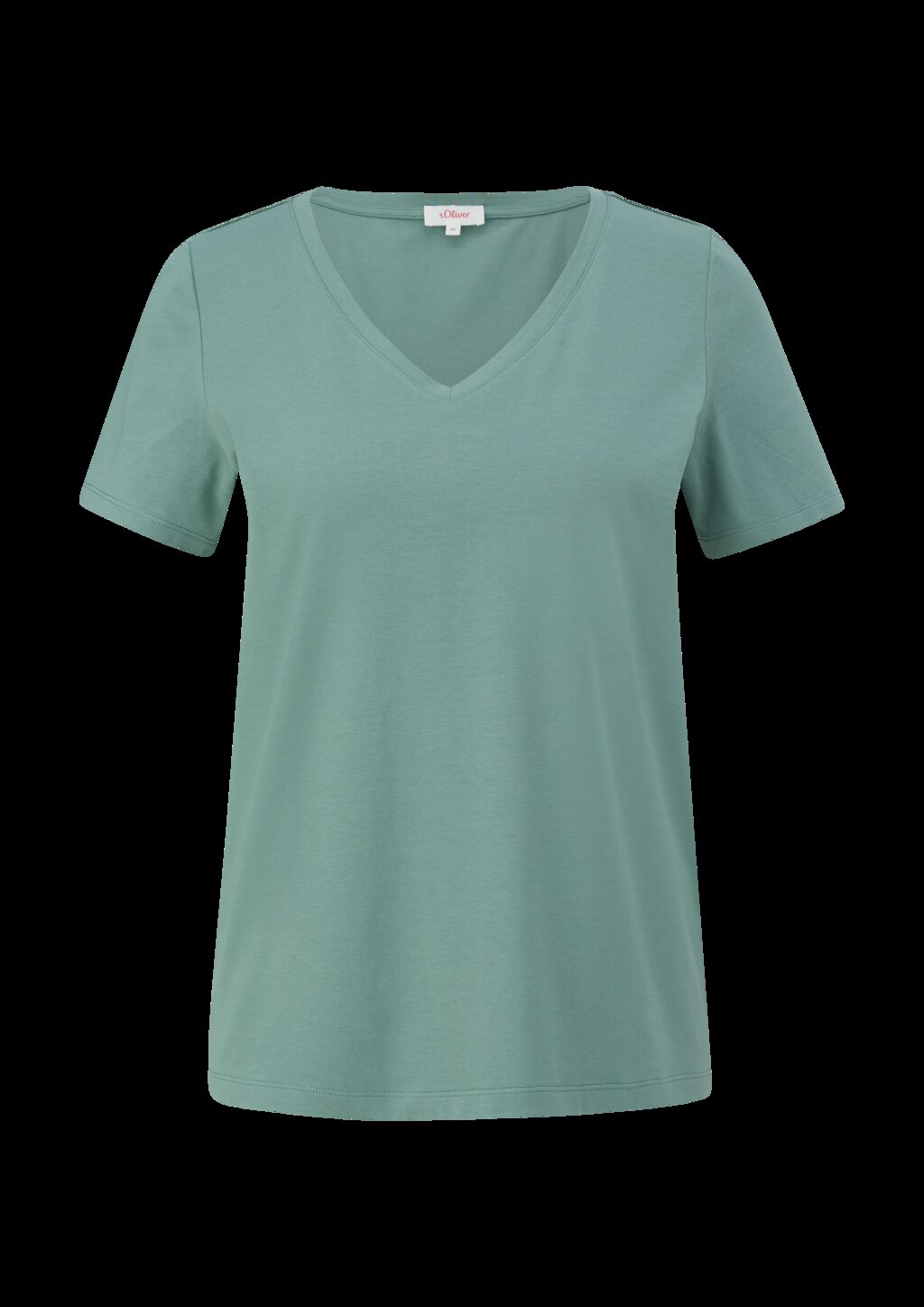 T-Shirt mit V-Ausschnitt