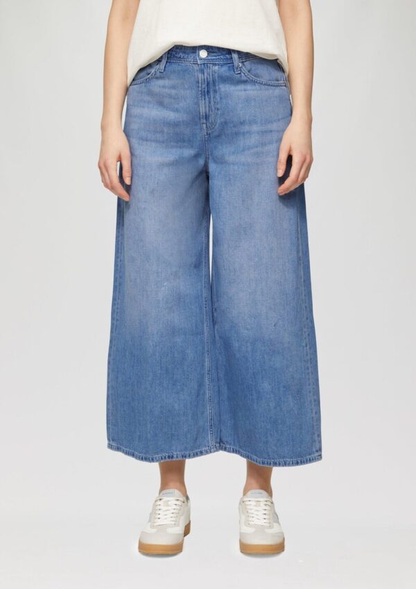 Culotte-Jeans / High Rise / Extra Wide Leg / Non-stretch