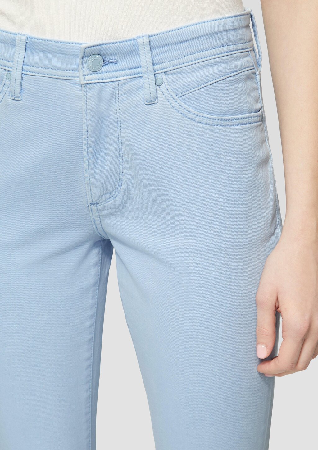 Jeans Betsy / Slim Fit / Mid Rise / Slim Leg / Garment Dye