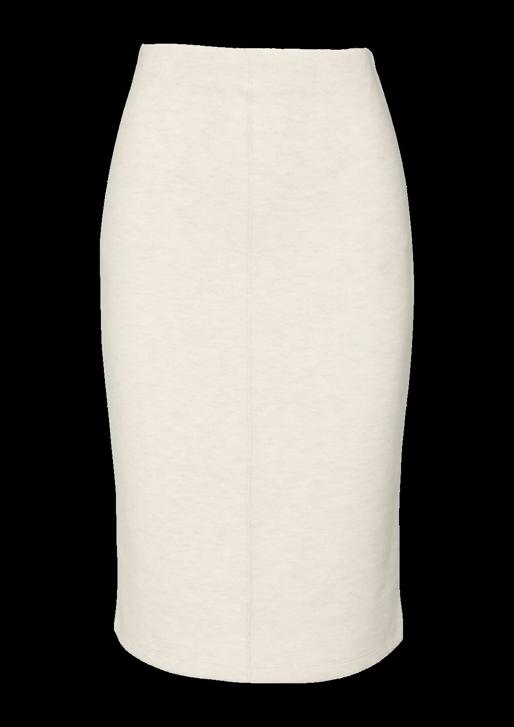 Weicher Rock mit Ziernaht