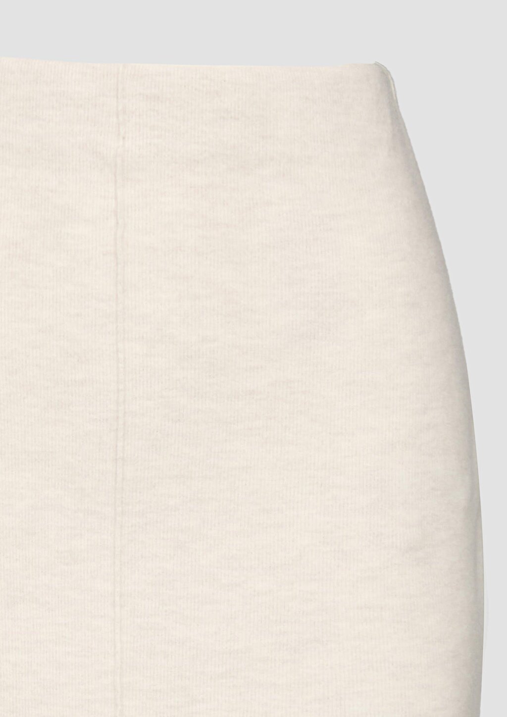 Weicher Rock mit Ziernaht