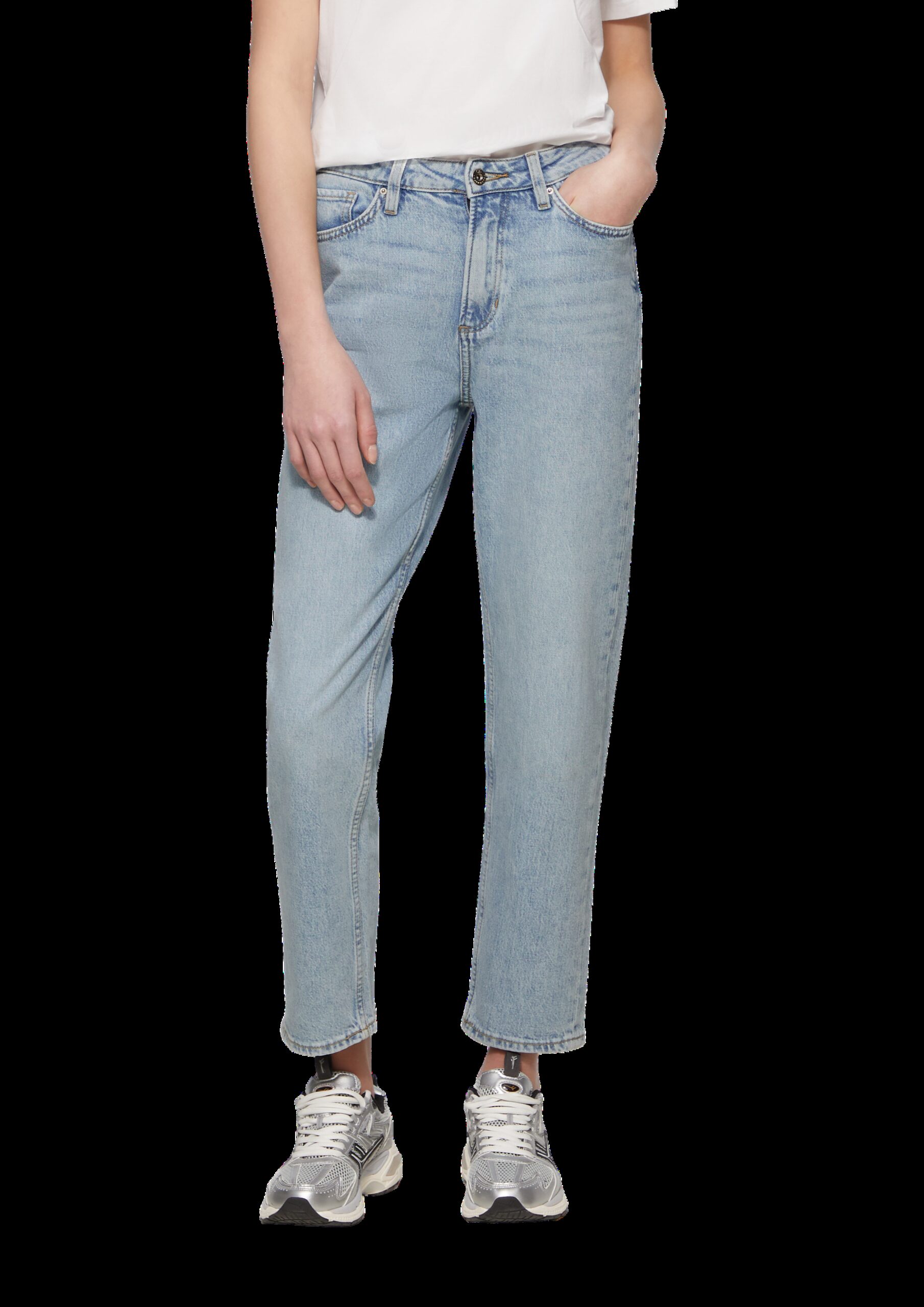 Ankle-Jeans Tizie / Slim Fit / High Rise / Tapered Leg / Inch Sizes