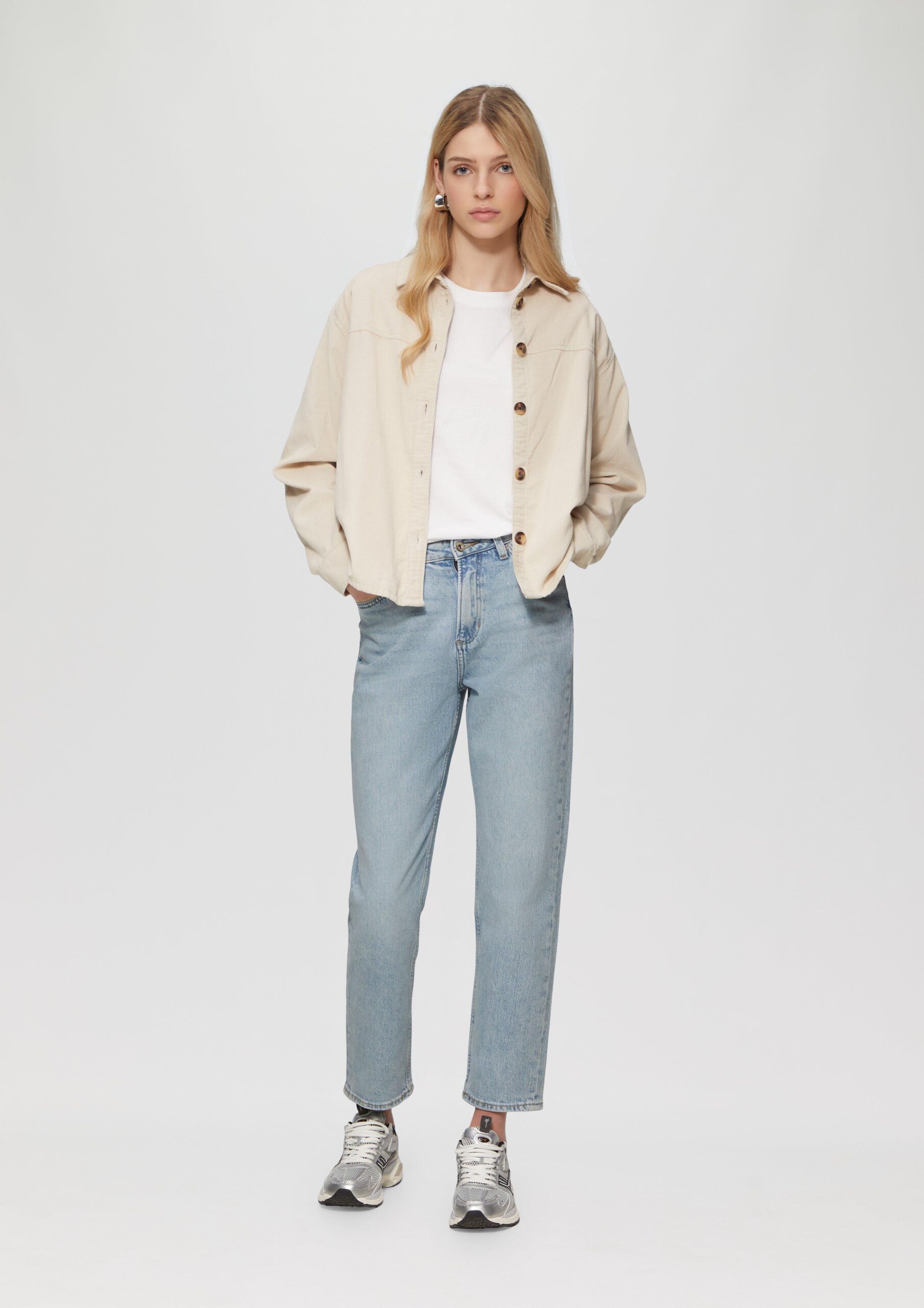 Ankle-Jeans Tizie / Slim Fit / High Rise / Tapered Leg / Inch Sizes