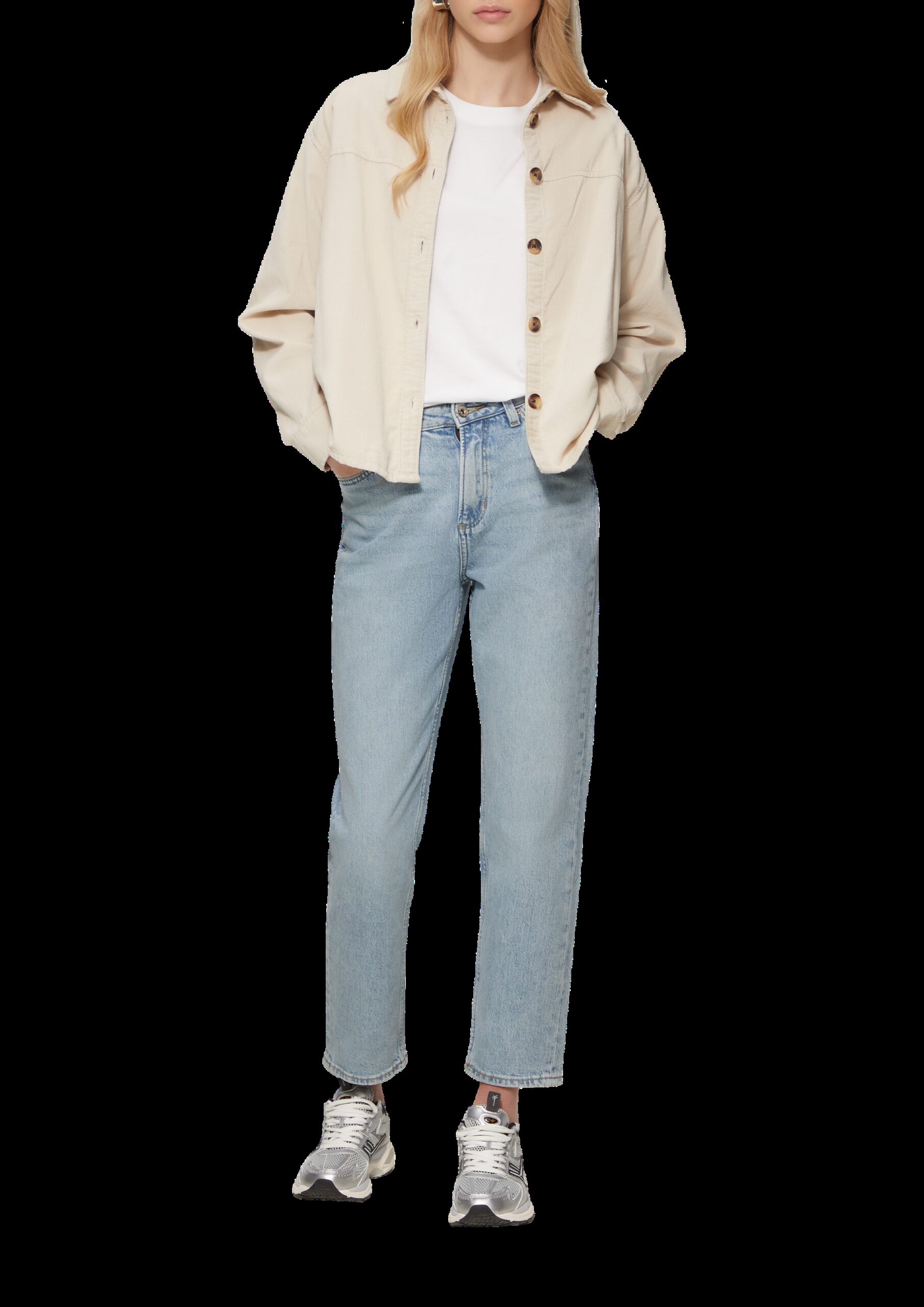 Ankle-Jeans Tizie / Slim Fit / High Rise / Tapered Leg / Inch Sizes