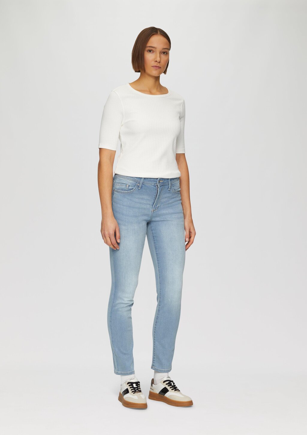 Jeans Betsy / Slim Fit / Mid Rise / Slim Leg