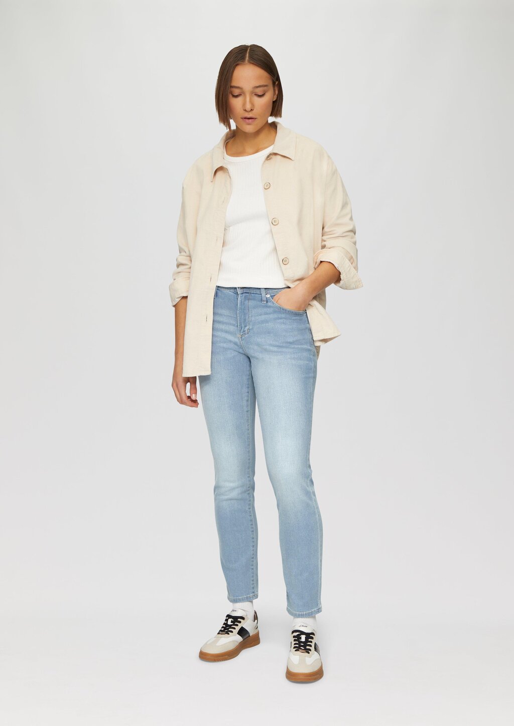 Jeans Betsy / Slim Fit / Mid Rise / Slim Leg
