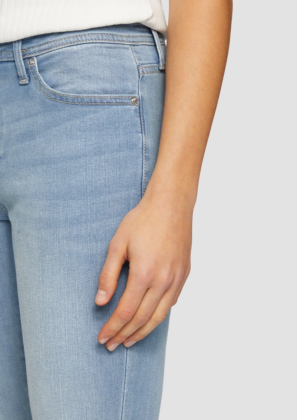 Jeans Betsy / Slim Fit / Mid Rise / Slim Leg