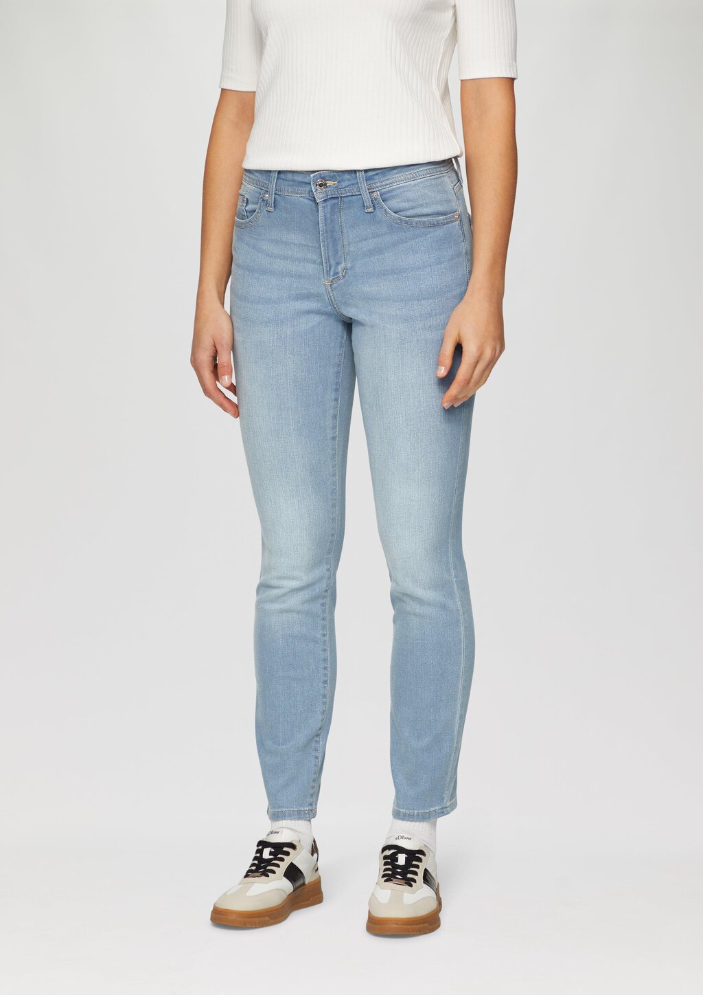 Jeans Betsy / Slim Fit / Mid Rise / Slim Leg