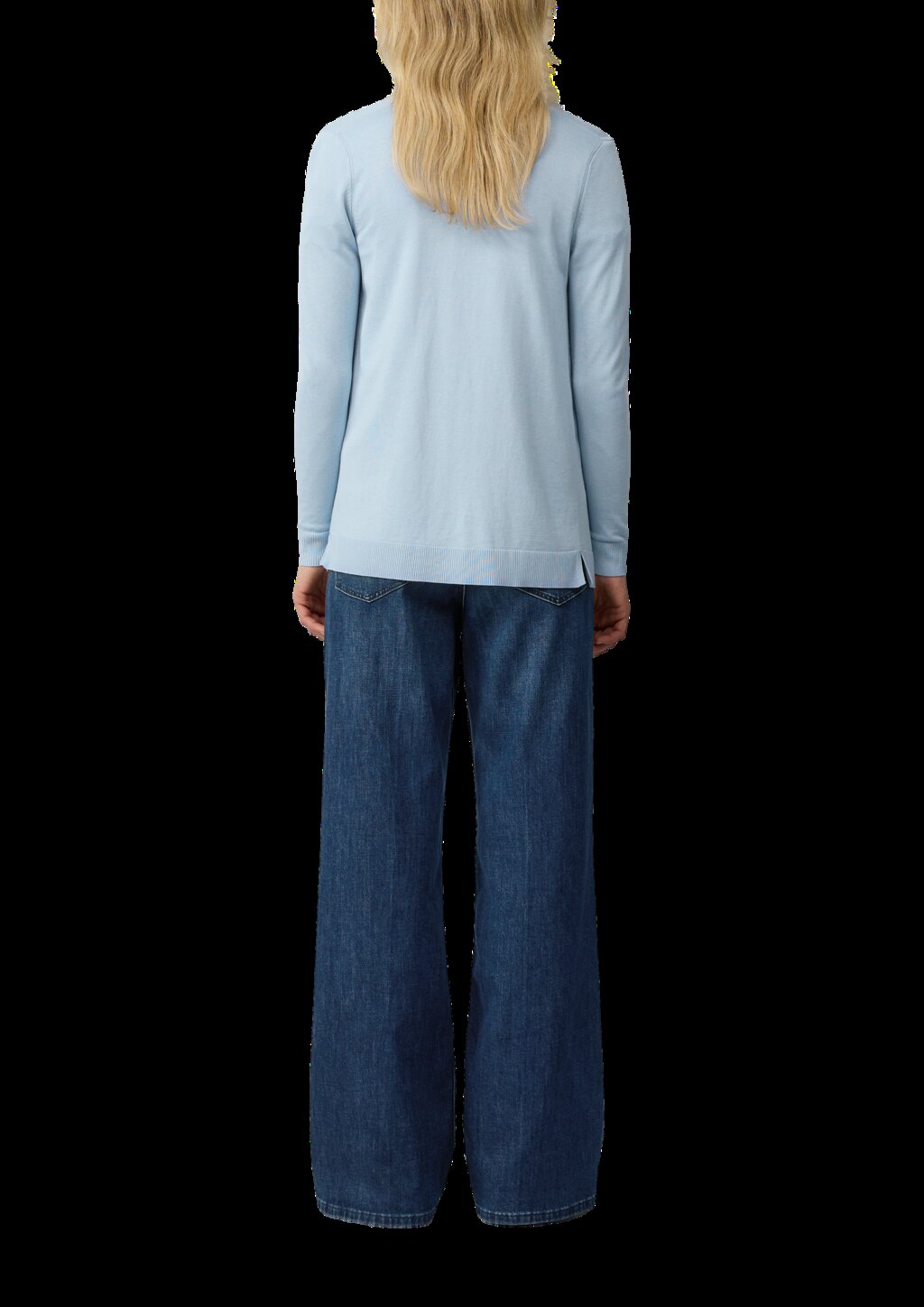 Cardigan aus Viskose-Baumwollmix