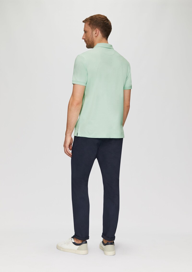 Poloshirt aus Baumwollpiqué