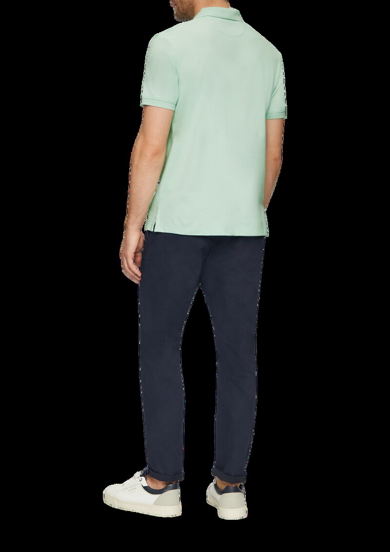 Poloshirt aus Baumwollpiqué