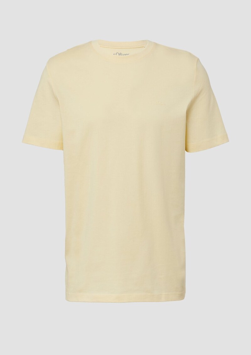 Baumwoll-T-Shirt mit Logo-Print