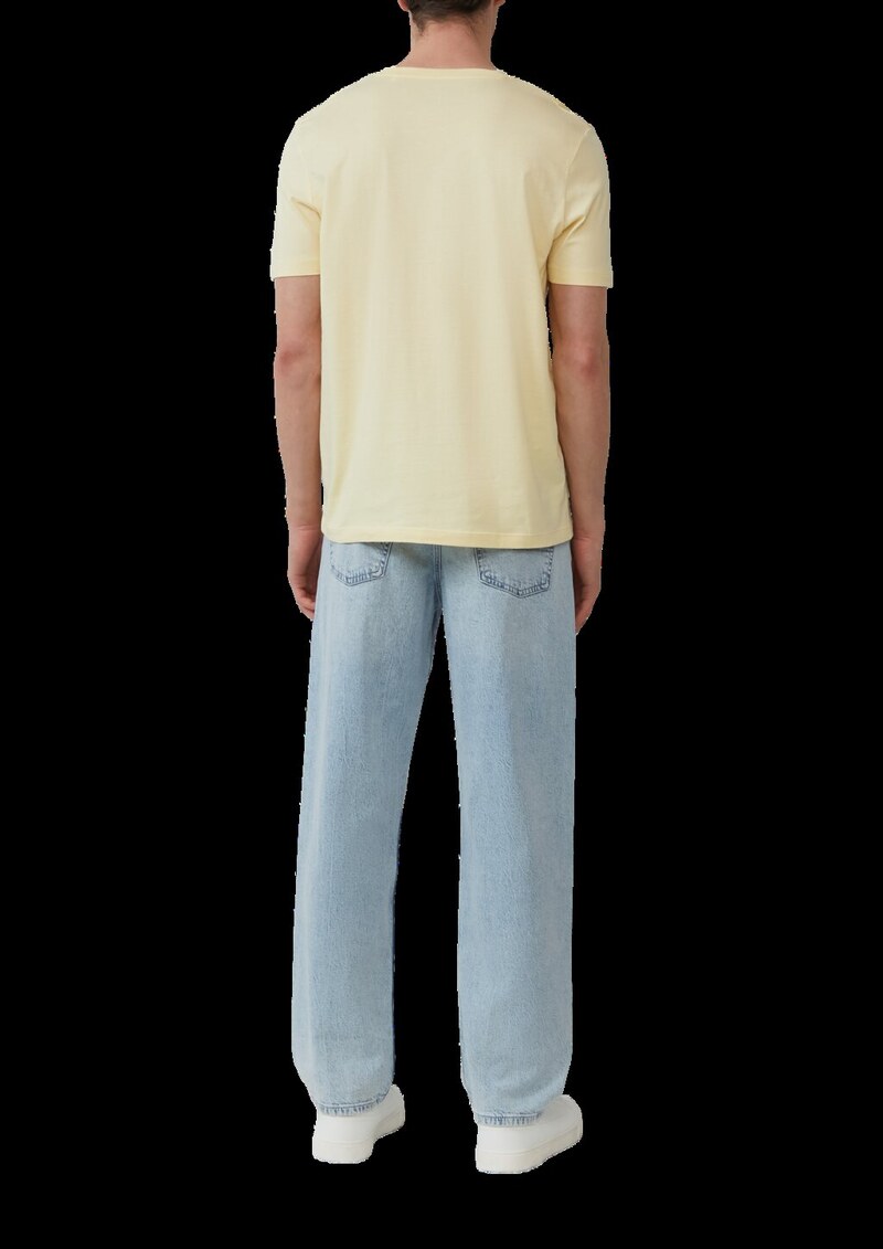 Baumwoll-T-Shirt mit Logo-Print