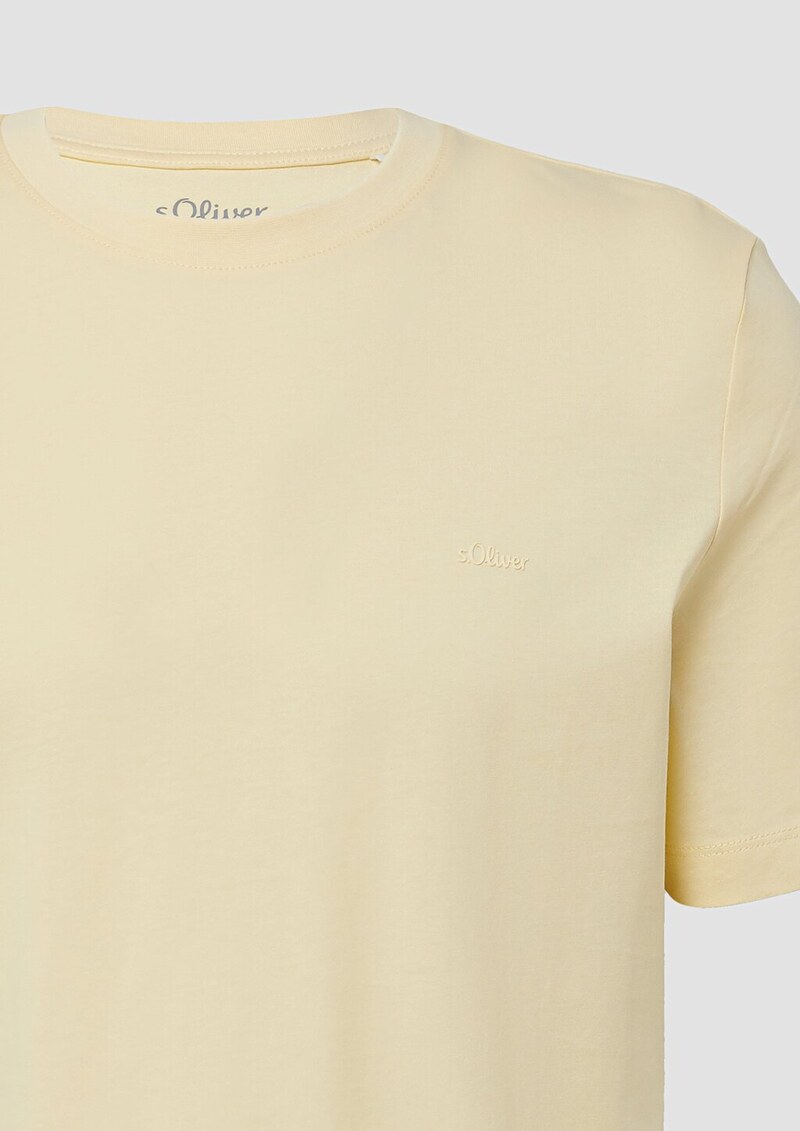 Baumwoll-T-Shirt mit Logo-Print