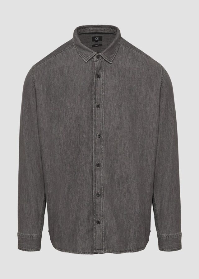 Regular Fit: Denim-Hemd