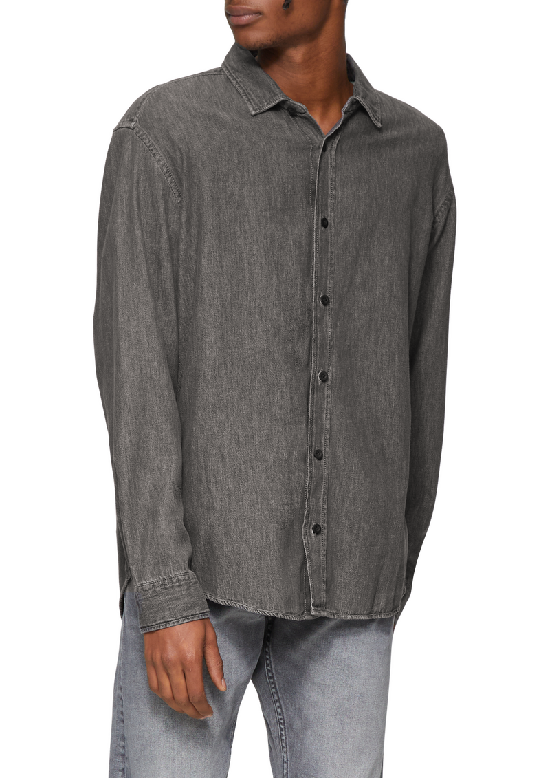 Regular Fit: Denim-Hemd