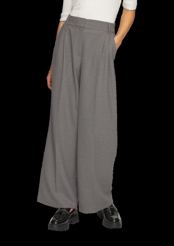 Wide-Leg-Hose mit Extra-High-Rise