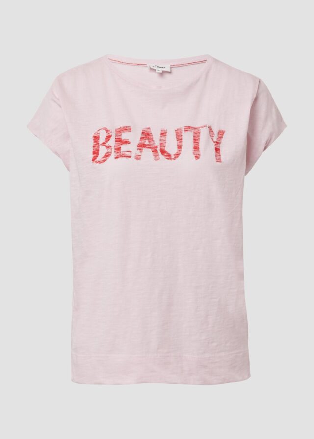 Ärmelloses T-Shirt im Relaxed Fit mit Frontprint