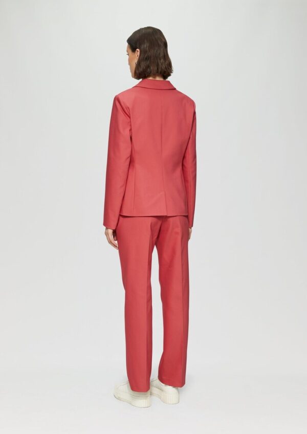 Gefütterter Blazer mit Rückenschlitz und Pattentasche