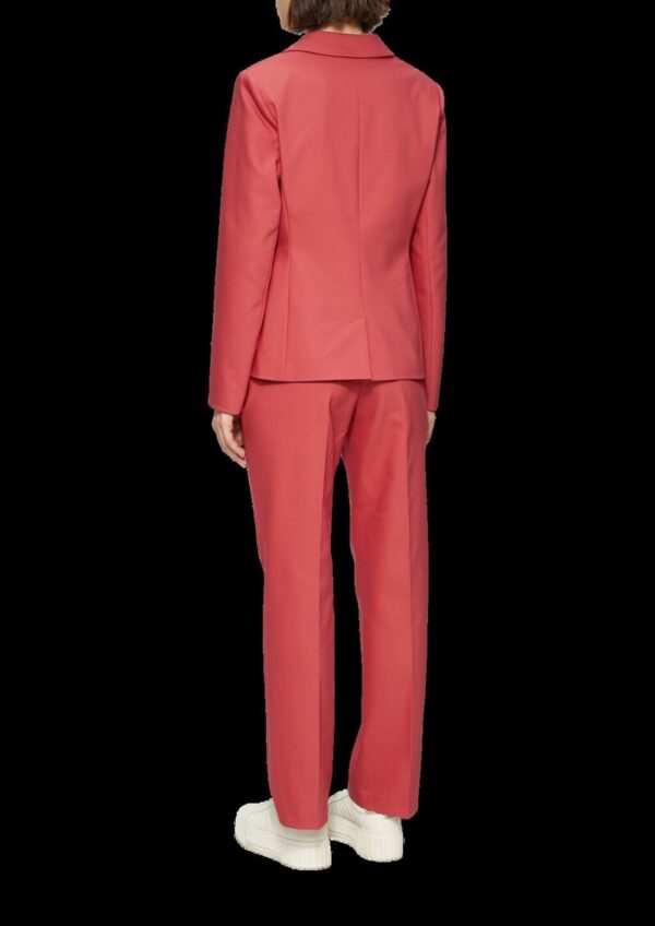 Gefütterter Blazer mit Rückenschlitz und Pattentasche