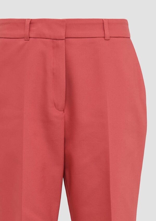 Elegante Stoffhose mit Straight Leg