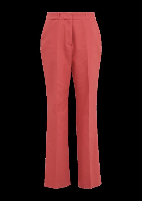 Elegante Stoffhose mit Straight Leg