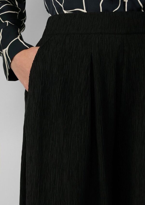 Hosenrock im Crinkle-Look mit Elastikeinsatz