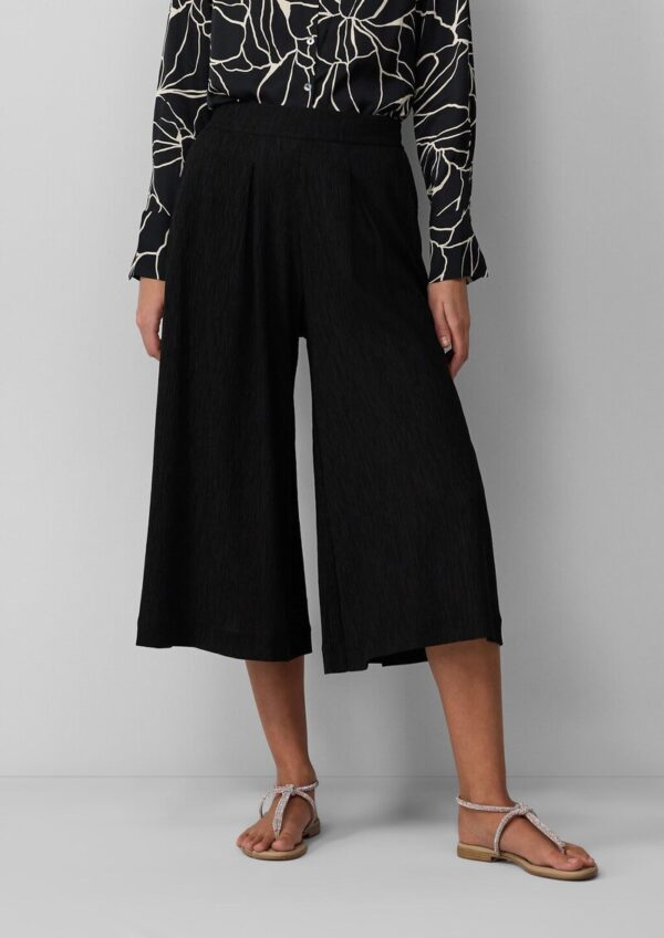 Hosenrock im Crinkle-Look mit Elastikeinsatz