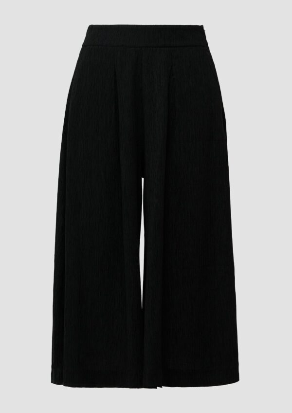 Hosenrock im Crinkle-Look mit Elastikeinsatz