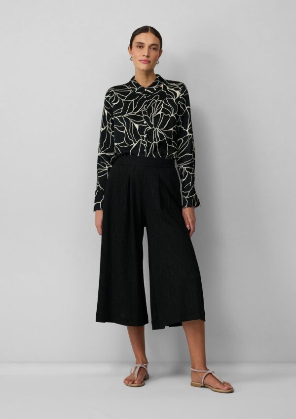 Hosenrock im Crinkle-Look mit Elastikeinsatz