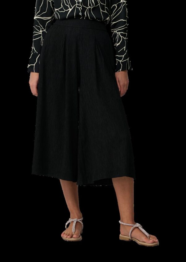 Hosenrock im Crinkle-Look mit Elastikeinsatz