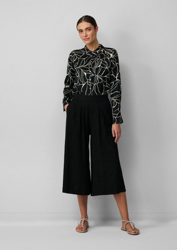 Hosenrock im Crinkle-Look mit Elastikeinsatz