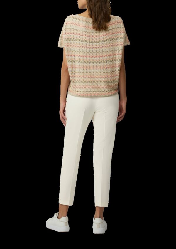 Stricktop mit Zick-Zack-Muster im Relaxed Fit