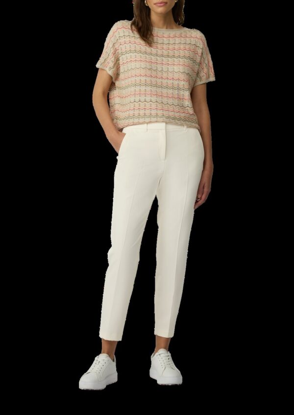 Stricktop mit Zick-Zack-Muster im Relaxed Fit