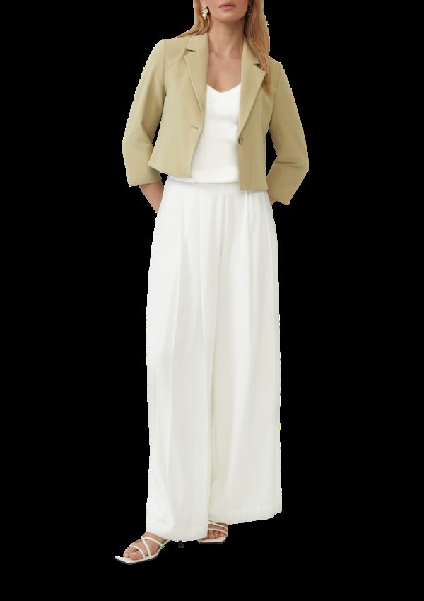 Kurzer Blazer mit 3/4-Ärmeln