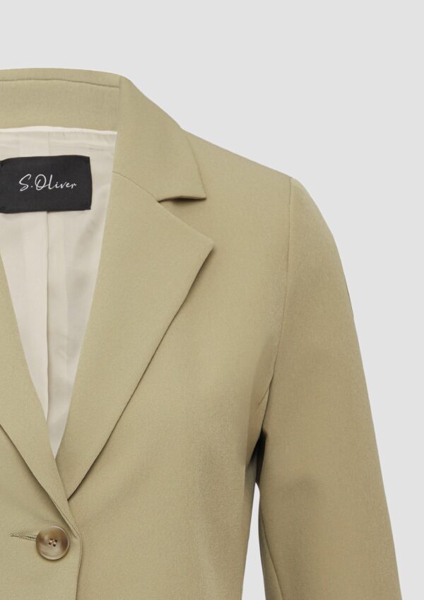 Kurzer Blazer mit 3/4-Ärmeln
