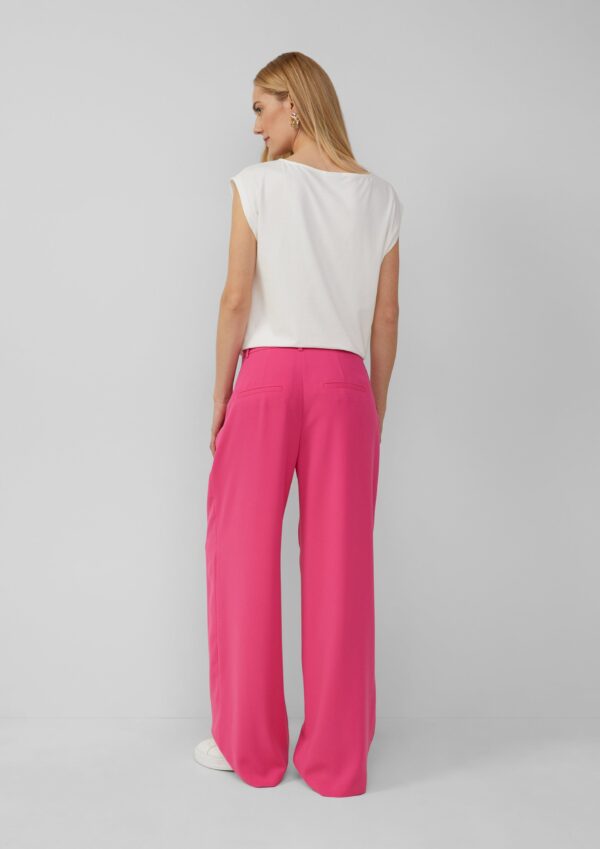 Crêpe-Hose mit Extra Wide Leg