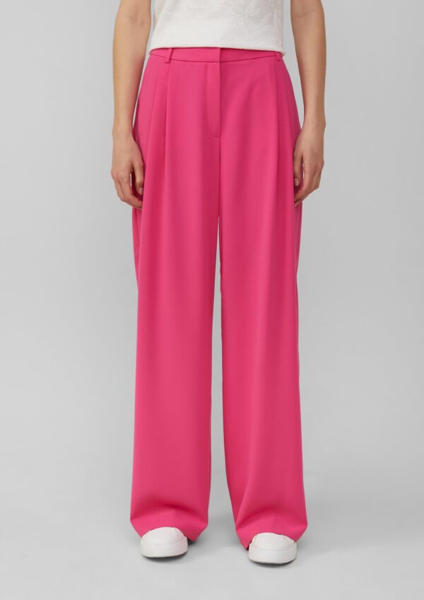 Crêpe-Hose mit Extra Wide Leg