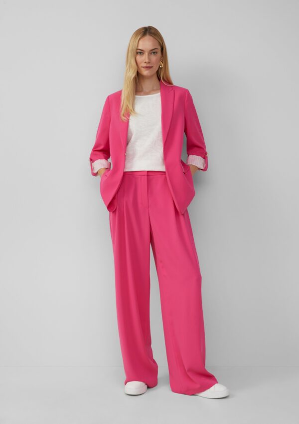 Crêpe-Hose mit Extra Wide Leg