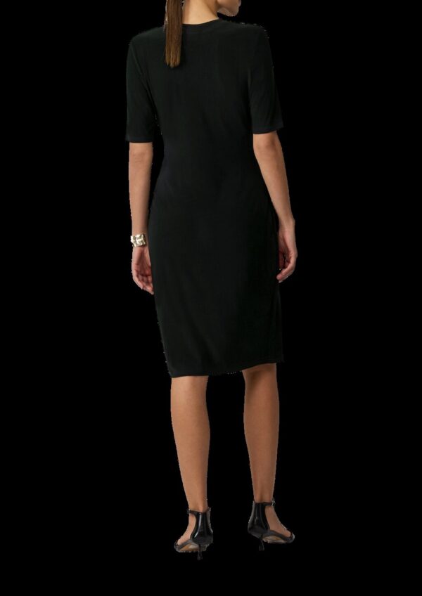 Midikleid in Wickeloptik mit Ring-Detail