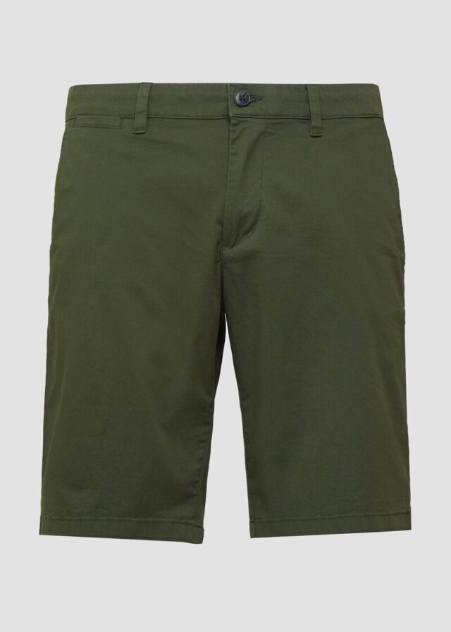 Phoenix: Chino-Shorts aus Baumwollstretch