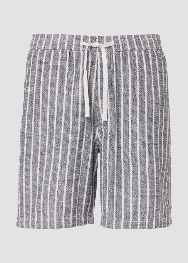 Detroit: Strukturierte Bermuda im Relaxed Fit