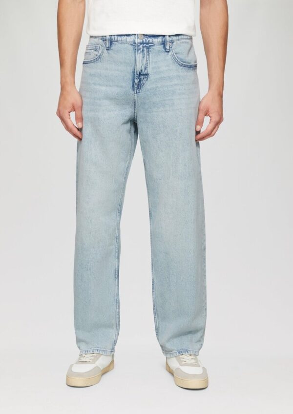 Jeans / Loose Fit / Mid Rise / Wide Leg / Baumwoll-Lyocellmix