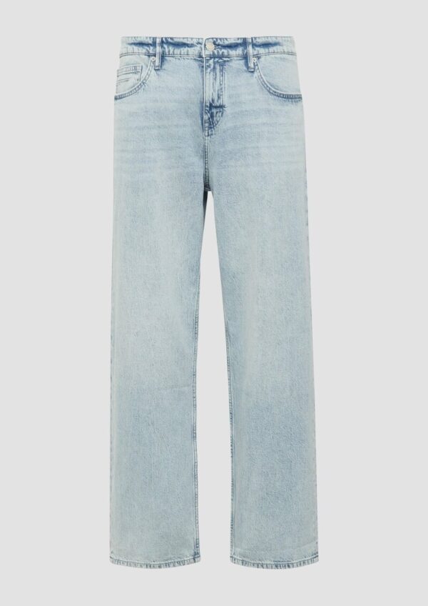 Jeans / Loose Fit / Mid Rise / Wide Leg / Baumwoll-Lyocellmix