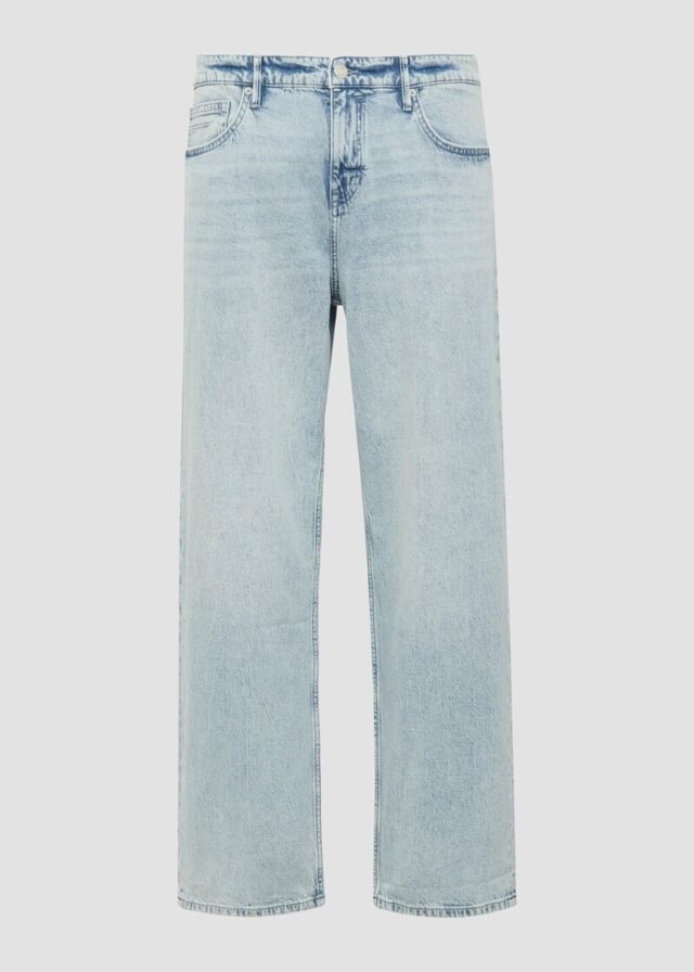 Jeans / Loose Fit / Mid Rise / Wide Leg / Baumwoll-Lyocellmix