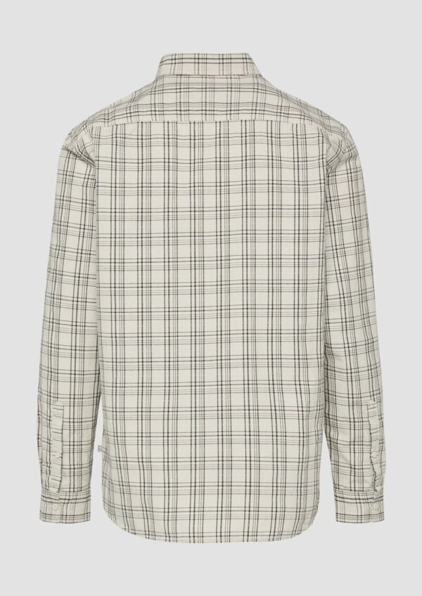 Regular Fit: Kariertes Struktur-Hemd aus Baumwolle