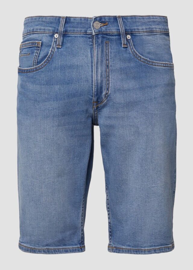 Bermuda-Jeans / Regular Fit / Mid Rise / Straight Leg