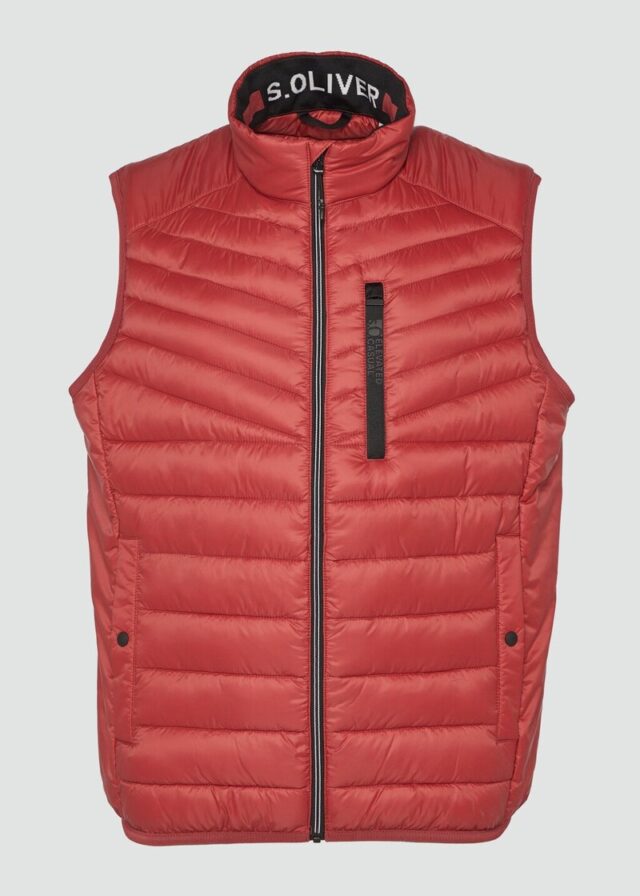 Sportive Steppweste mit Kontrastdetails | 360° Circular Vision