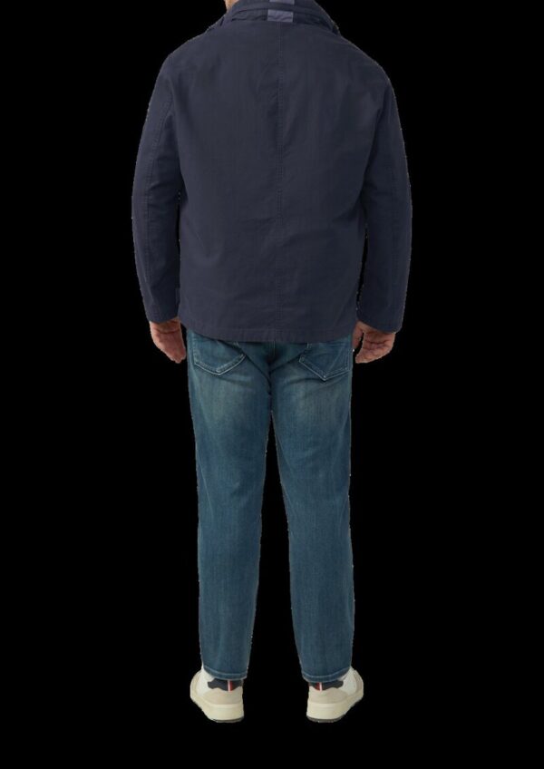 Jacke im Utility-Stil mit Kapuze im Kragen